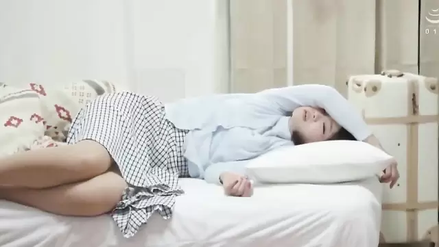 A sleepy Japanese girl getting fucked
